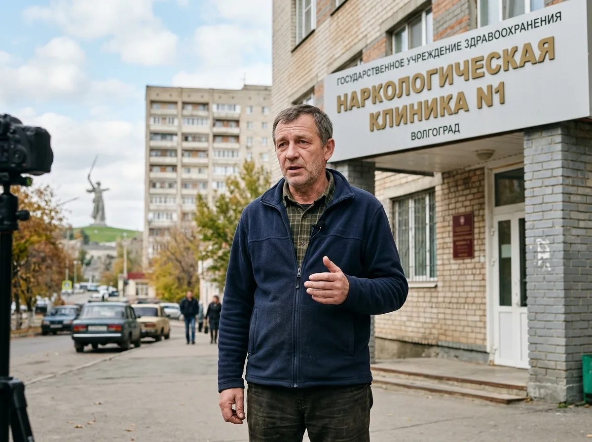 Аватар пациента: мужчина среднего возраста, отзыв о наркологической клинике Волгоград